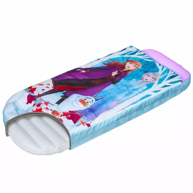 Disney Frozen Junior Fertigbett - 2 in 1 Kinder Schlafen Luftbett in einer Tasche 2