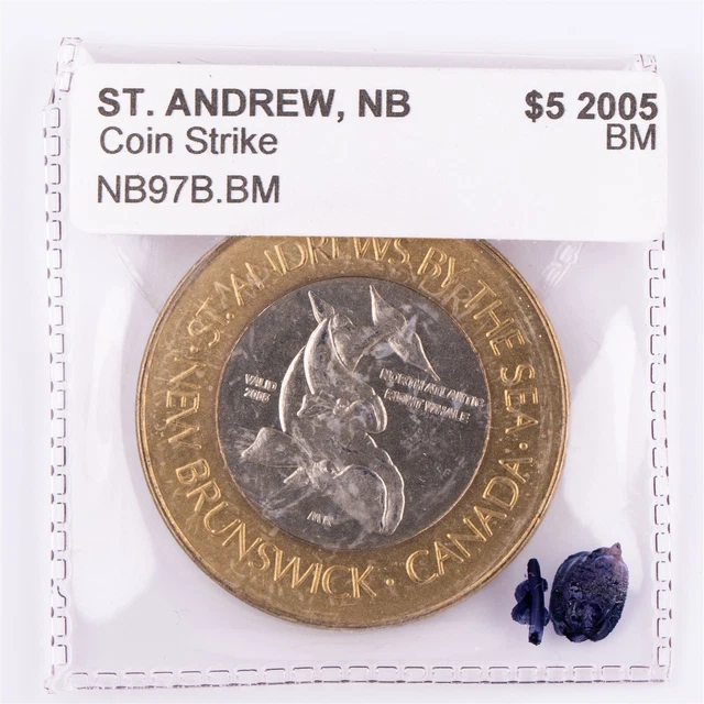 $5 2005 St. Andrews-by-the-Sea New Brunswick NB97B BM Coin Strike Canadian Token