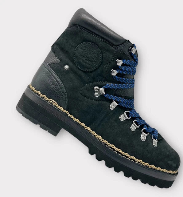 POLO RALPH LAUREN Alpine Boot Black Leather Boots Size Uk 9 £199.00