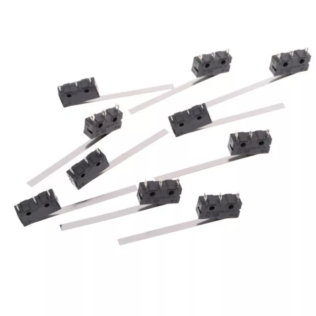 10X V-153-1C25 Limit Switch Long Straight Hinge Lever Type SPDT Micro Switch#km_