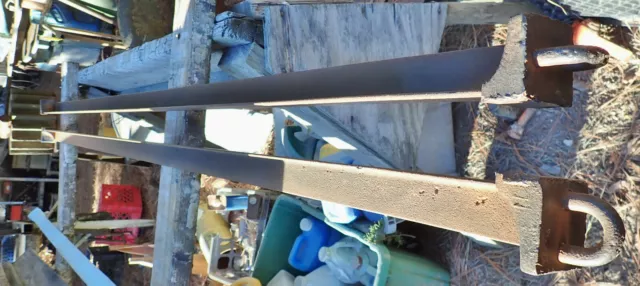 Set of Loop Antique Bed Rails ( we also have the pins for this special bed rail