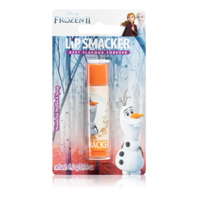 Lip Smacker Disney Frozen II Olaf Lippenbalsam wunderbare Waffeln & Sirup Geschmack 4g