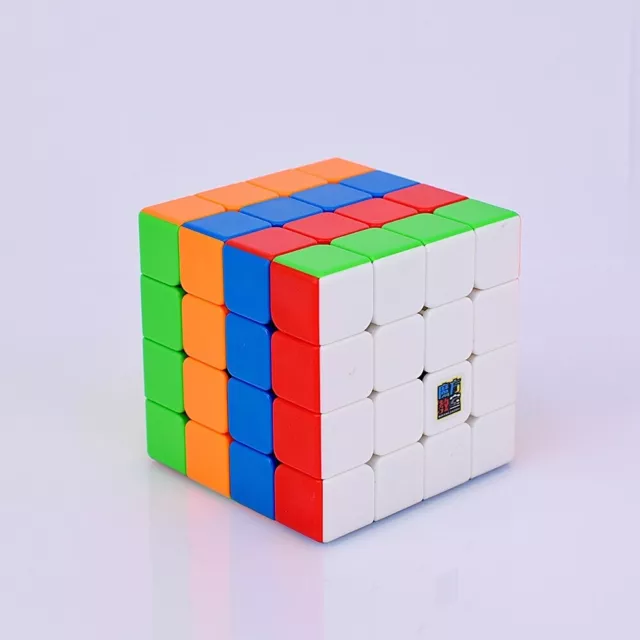 4x4 MoYu Stickerless Genuine Speed Magic Cube Game Rubix Rubic Twist Toys