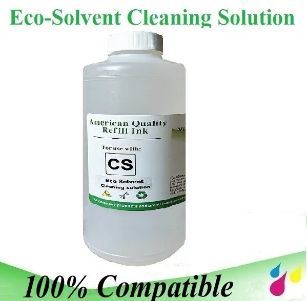Eco Solvent Cleaning Solution unblock printhead for Roland Mutoh Mimaki printer