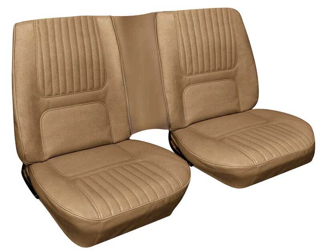 1970 Chevrolet Camaro; Coupe; Standard Rear Seat Cover Upholstery; Madrid Grain