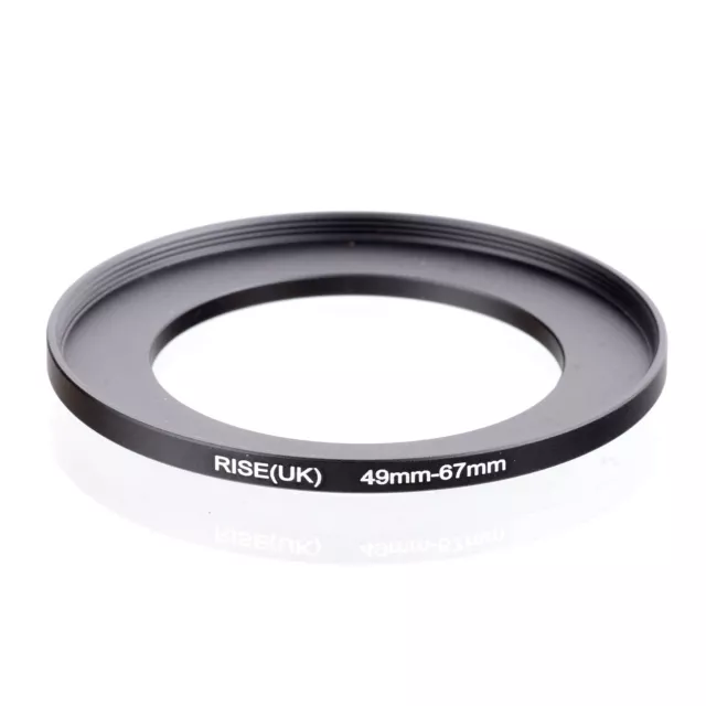 RISE(UK) 49mm-67mm 49-67 mm 49 to 67 Step Up Ring Filter Adapter