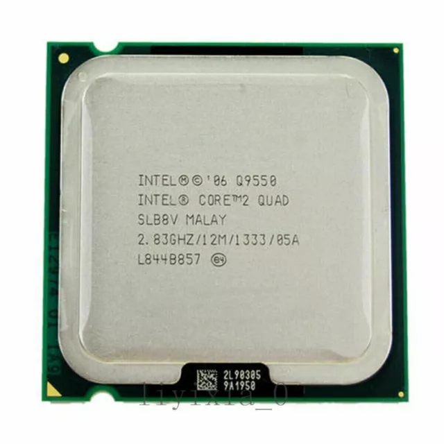 Intel Core 2 Quad Q9550 CPU 4-Core 2.83GHz/12M/1333 SLB8V LGA775 Processor