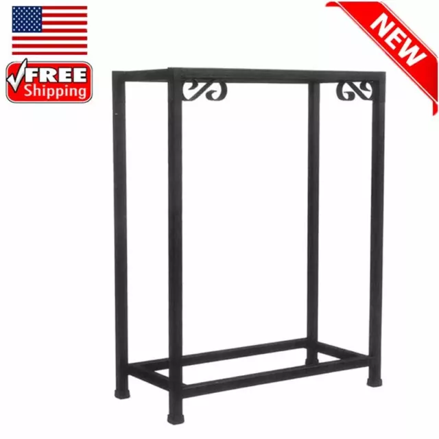 10 Gallon Double Aquarium Stand Rack Fish Tank Stand Bird Cage Stand 2Tier Black