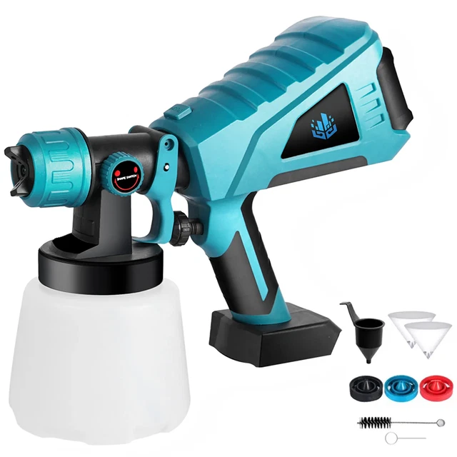FÜR MAKITA 18V Akku Farbsprühsystem ElektrischeFarbspritzpistole