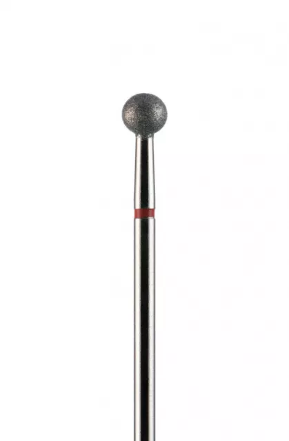 LARGE BALL Cuticle Drill Bit - Russian Manicure -Carbide Stone Diamond - FINE