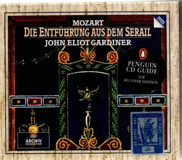 Mozart  DIE ENTFUHRUNG AUS DEM SERAIL  2cd box set