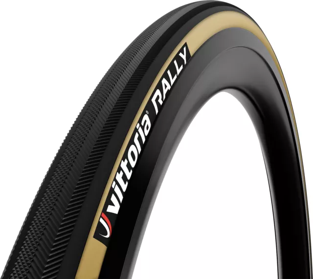 Vittoria Rally Road Bike TUBULAR Tyre 700 x 21 Amber Wall