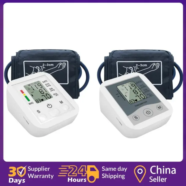 Digitales Phygmomanometer Arrhythmieerkennung Herzfrequenzpulsmesser Gesundheitswesen