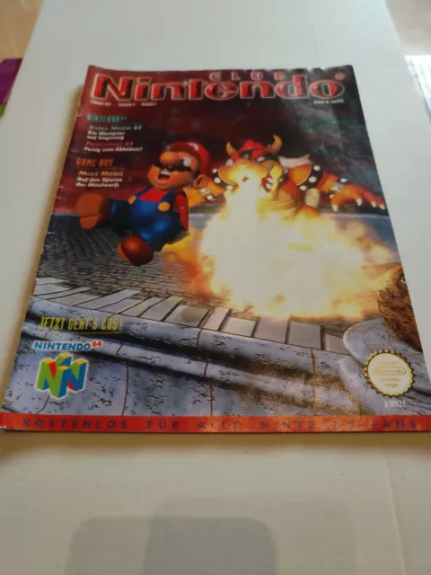 Club Nintendo Zeitschrift. Ausgabe 1, Jahrgang 9, Februar 1997