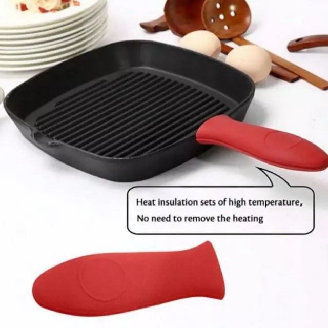 Pot Holder Cast Iron Hot Skillet Silicone Handle Cover NICE Pan Hot O5 Hot Z4 O9