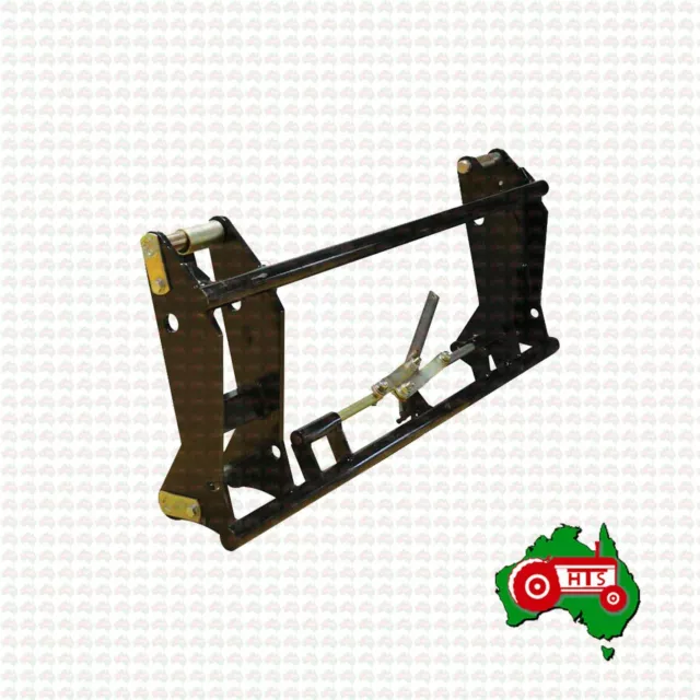 Tractor Loader Euro Bracket Quick Hitch Carrier Frame Head Stock Adapter