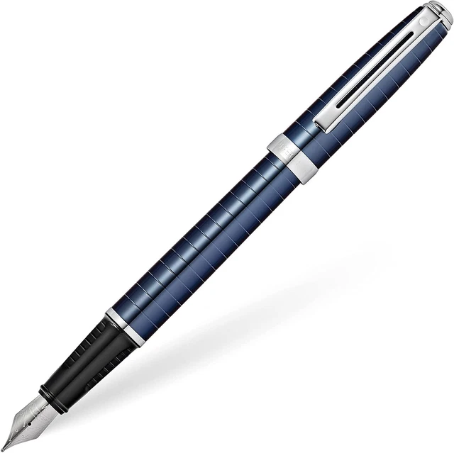 PLUMA FUENTE SHEAFFER Prelude Azul Profundo E0916343 Punta Fina