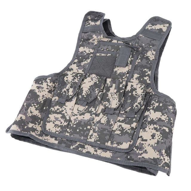 Kids Game Vest 600D Oxford Cloth Multi Function Kids Vest For Training