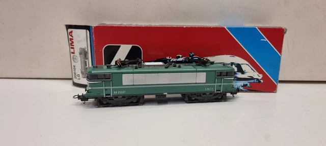 Locomotive électrique Lima HO BB 9276 SNCF – Époque 4, Vintage, 1/87