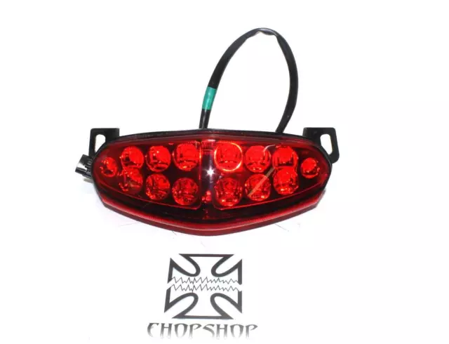 09 10 11 Kawasaki Ninja 650R 650 Rear Tail Taillight Back Brake Light 23025-0066