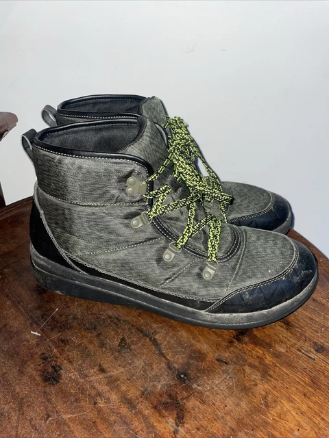 CLARKS CABRINI ALP padded warm winter ankle boots black teal