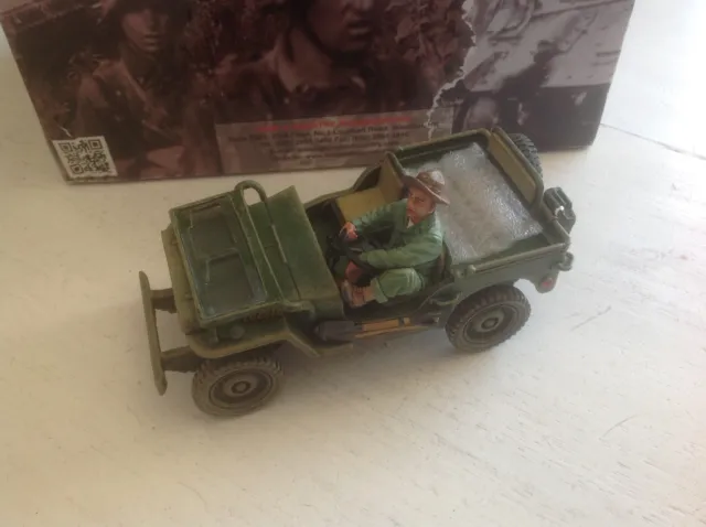 King Country Af036 Jeep Ww2 Avec Boite Retired
