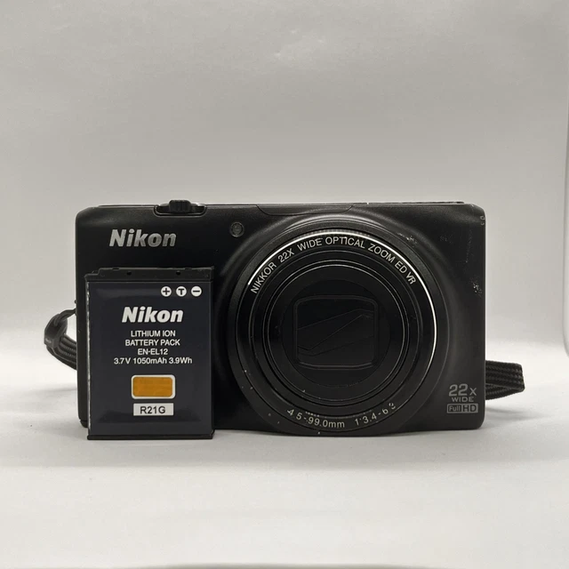 【ジャンク品】Nikon COOLPIX S9500 Nikon COOLPIX S9500 18.1MP 22x Optical Zoom Vintage Digital