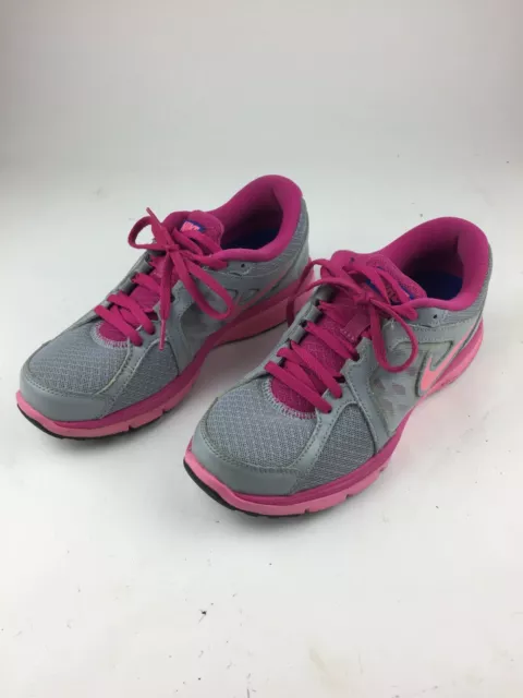 Nike Womens Dual Fusion Run 525752-015 Gray Running Shoes Sneakers Size 7