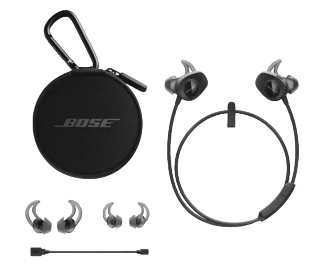 Bose SoundSport Wireless In-Ear Headphones-Black