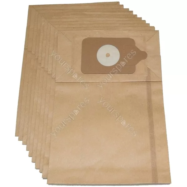 Fits Numatic HVR200-22 Vacuum Cleaner Dust Paper Hoover Bags x 10