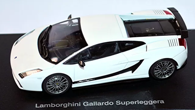 Lamborghini Gallardo Superleggera 2007 weiß white metallic 1:43 AUTOart