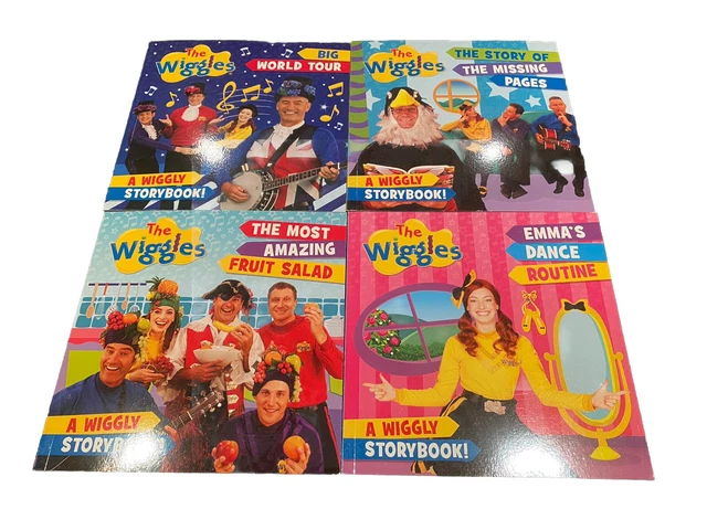 A WIGGLY STORYBOOK ! X 4 The Wiggles Softcover Books $14.00 - PicClick AU
