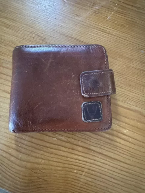 Hidesign Brown Leather Wallet