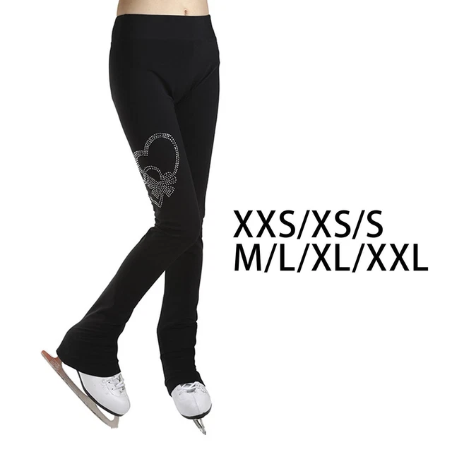 Pantalons de patinage artistique Leggings vêtements pantalons sur  collants