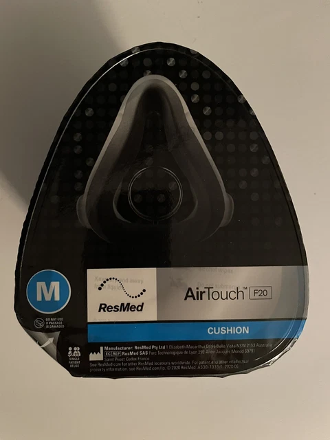 Cojín mediano de repuesto ResMed AirTouch F20 nuevo en caja original de fábrica