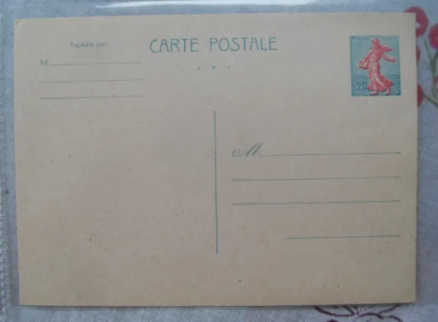 Entier Postal...carte Postale N° 1233 Cp1
