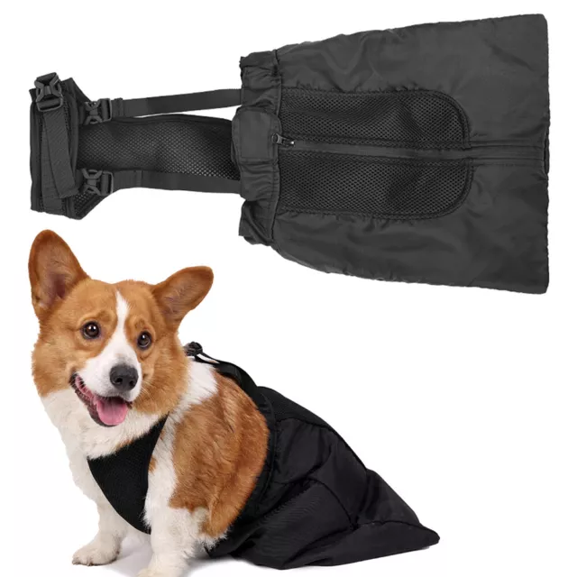 Haustiere Hundetragetasche für Gelähmte Hunde Schutz Hinterbein Ellenbogenschutz