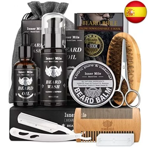 Kit Barba Cuidado Para Hombre, Kits en Cuidados Post-depilación y Afeitado Con