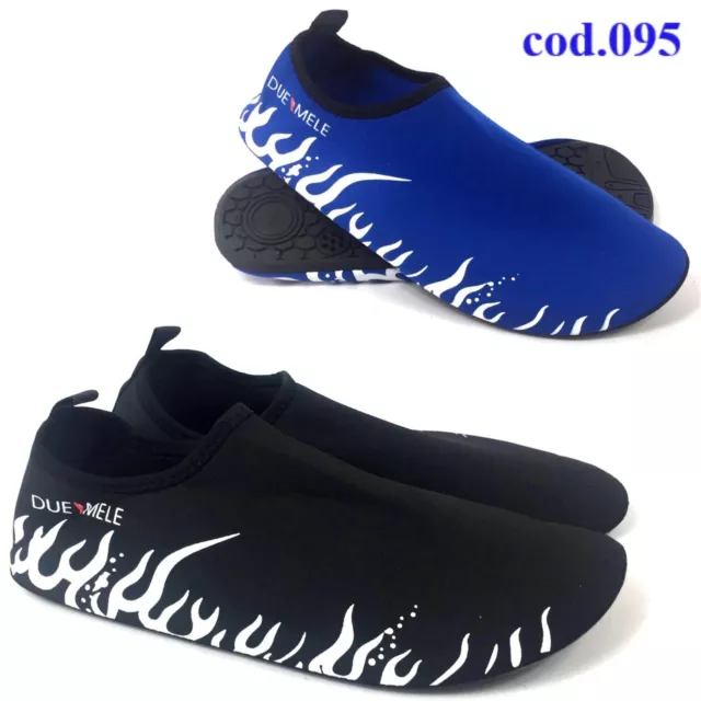 SCARPE DA SCOGLIO Water Shoes Scarpette Tessuto Sport Acqua Mare Piscina Barca 2