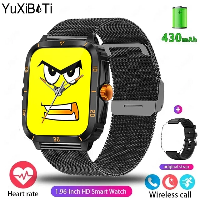Montre Connectée Homme Avec Appel Bluetooth 5.1-Numérotation