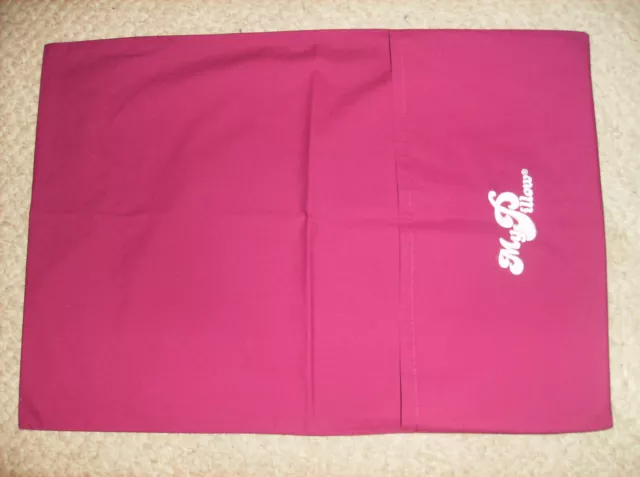 My Pillow Go Anywhere Raspberry Case Wash & Dry As Seen On Tv Goanywhere Travel