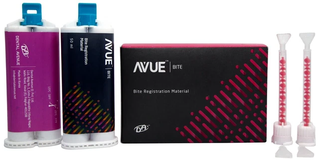 Dental-Avenue AvueBite (2 x 50ml) Enregistrement d'occlusion Matériau...