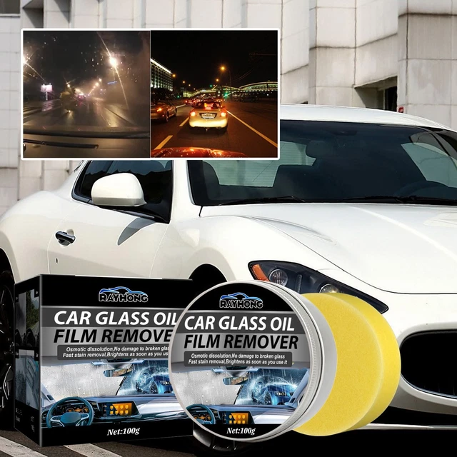 ^Car Windshield Oil Film Cleaner Glass Oil Film Removing Paste Windshield^