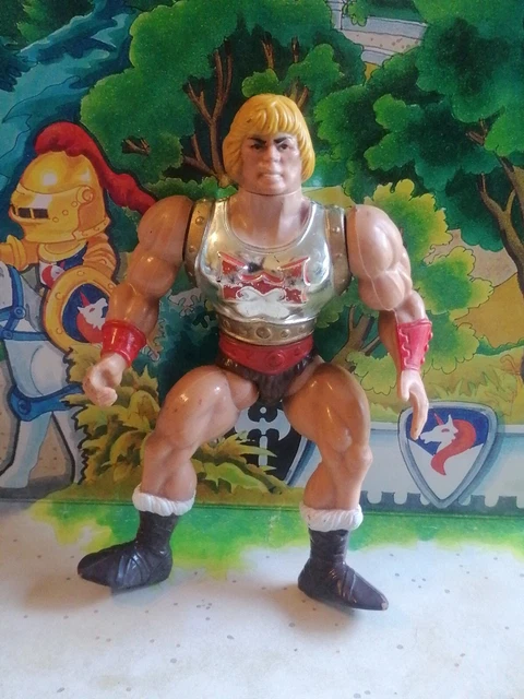 Figurine vintage Mer-Man Rare Mattel 1981 (MOTU) Maîtres de l'univers