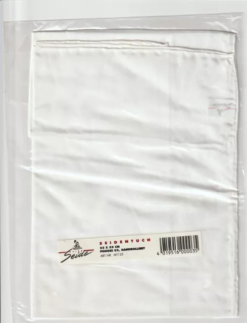 30% Descuento: Pañuelo Seda, Reine Seda, Ponge 05 , 55 X 55CM, Blanco Natural