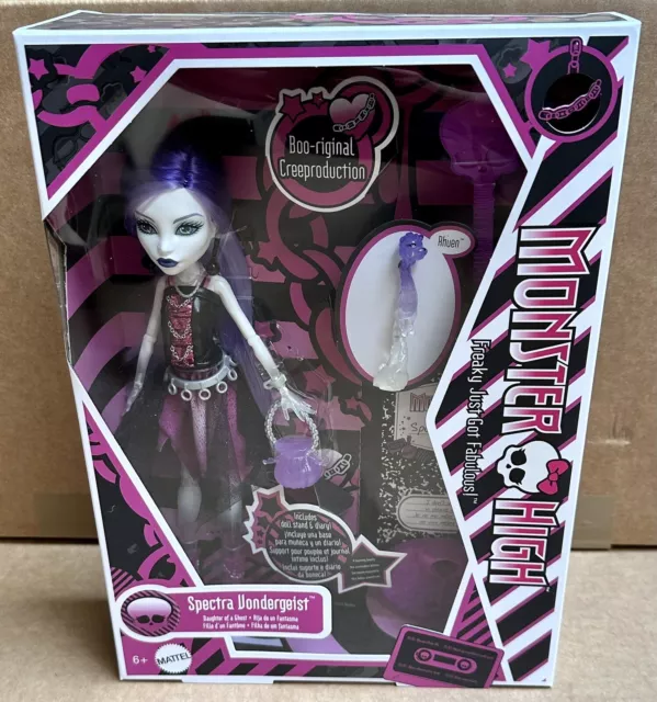 2024 Monster High Spectra Vondergeist Boo-riginal Creeproduction Fashion Doll