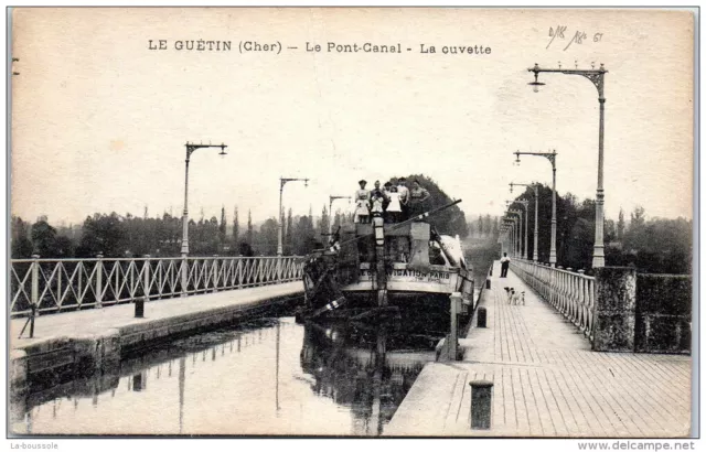 18 LE GUETIN - le pont canal - la cuvette