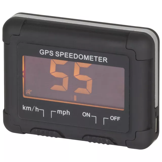 GPS Wireless Digital Speedometer LCD Display Km/h or Knots Ideal LA9025