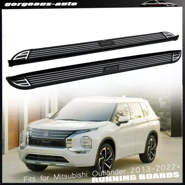 Running Board Side Step Pedals Nerf Bar Fits for Mitsubishi Outlander 2022 2023