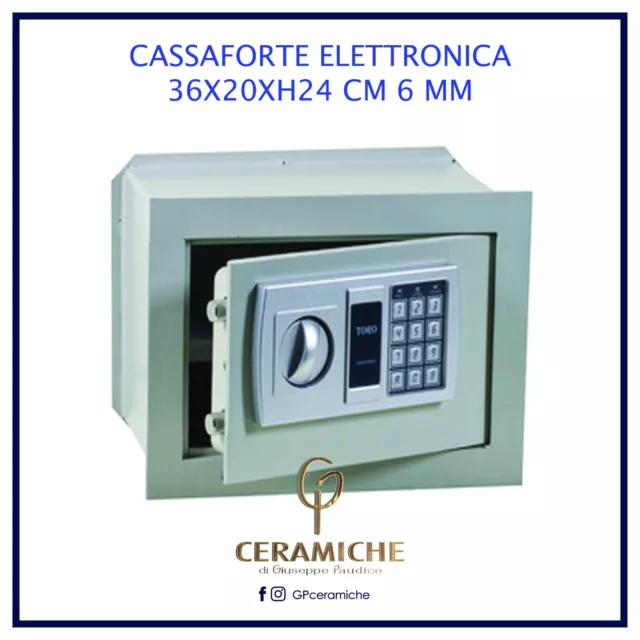 Cassaforte A Muro O Incasso Numerica Elettronica Chiave Display Digitale Hotel